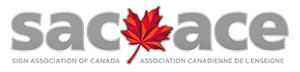 sign association of canada logo